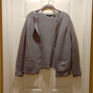 Cropped Sweater Jacket